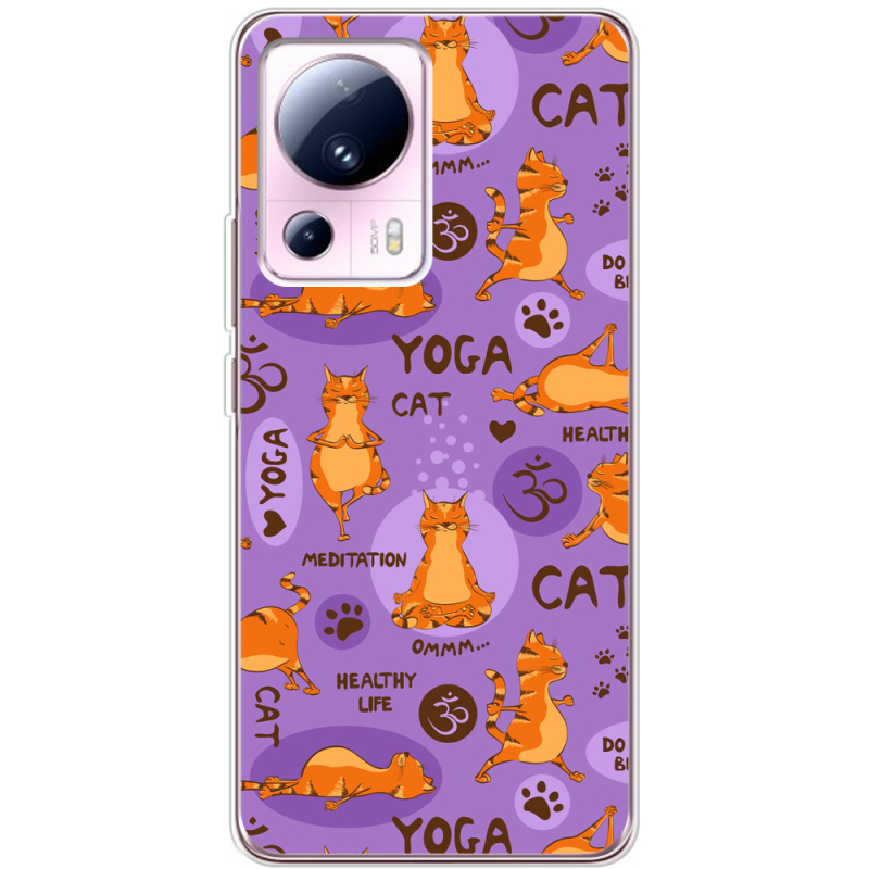 Чехол BoxFace Xiaomi 13 Lite Yoga Cat