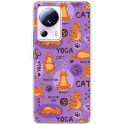 Чехол BoxFace Xiaomi 13 Lite Yoga Cat