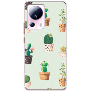 Чехол BoxFace Xiaomi 13 Lite L-green Cacti