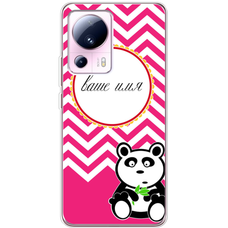 Чехол BoxFace Xiaomi 13 Lite Именной Panda