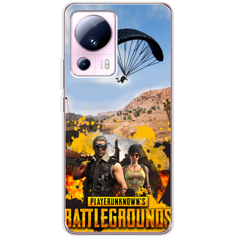 Чехол BoxFace Xiaomi 13 Lite Pubg parachute
