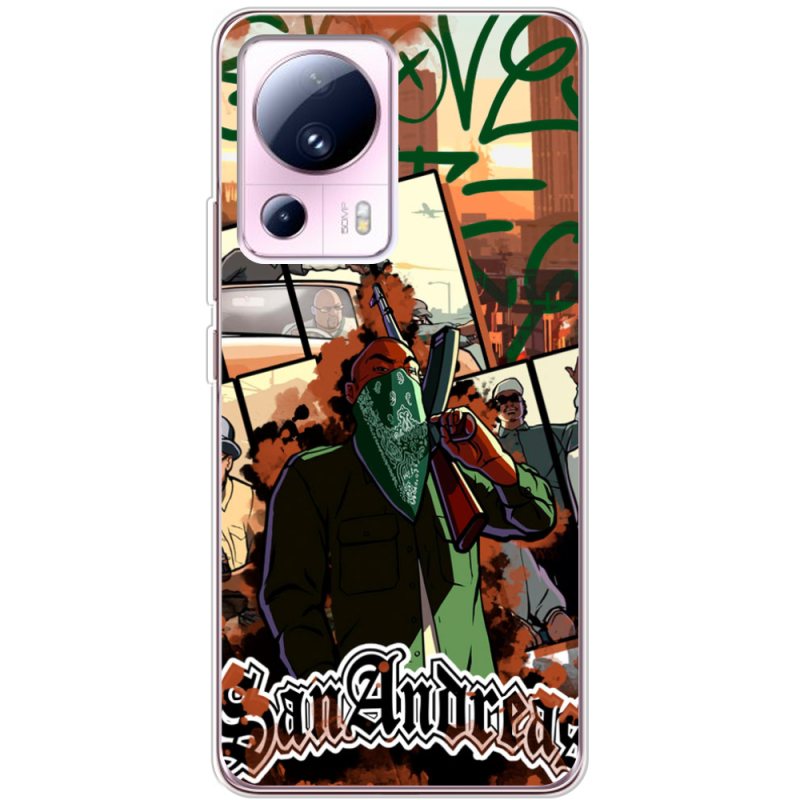 Чехол BoxFace Xiaomi 13 Lite GTA San Andreas