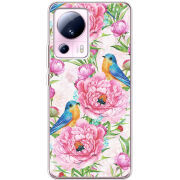 Чехол BoxFace Xiaomi 13 Lite Birds and Flowers
