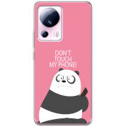 Чехол BoxFace Xiaomi 13 Lite Dont Touch My Phone Panda