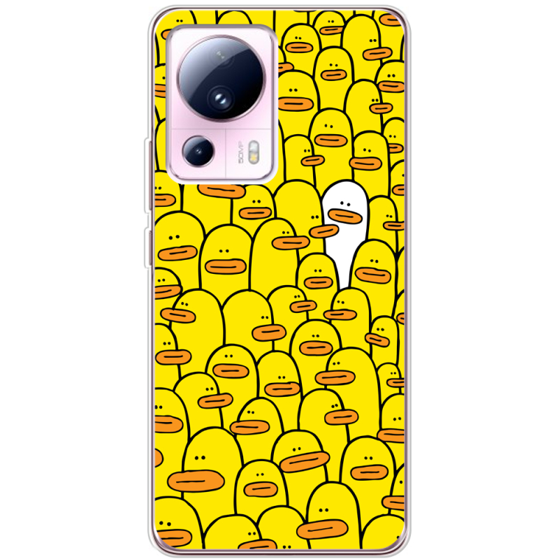 Чехол BoxFace Xiaomi 13 Lite Yellow Ducklings