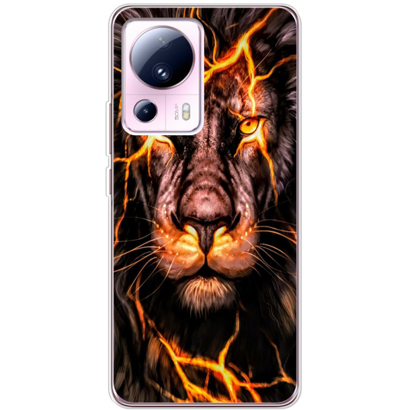 Чехол BoxFace Xiaomi 13 Lite Fire Lion