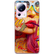 Чехол BoxFace Xiaomi 13 Lite Yellow Girl Pop Art