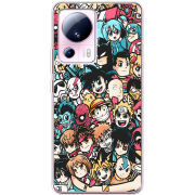 Чехол BoxFace Xiaomi 13 Lite Anime Stickers