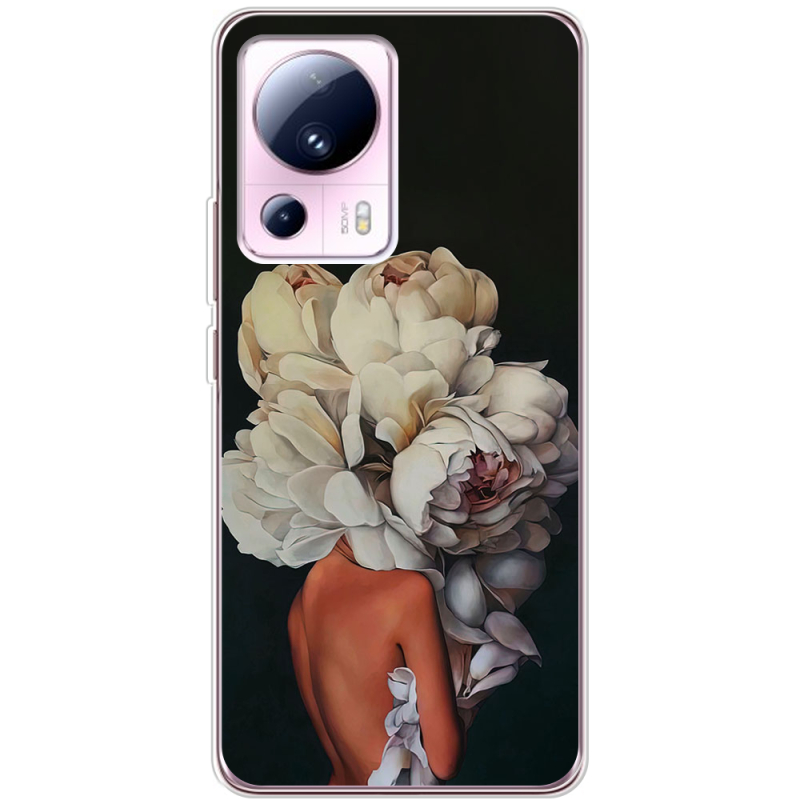 Чехол BoxFace Xiaomi 13 Lite Exquisite White Flowers