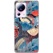 Чехол BoxFace Xiaomi 13 Lite Blue Herb