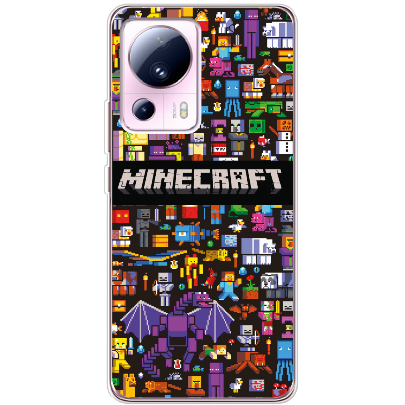 Чехол BoxFace Xiaomi 13 Lite Minecraft Mobbery
