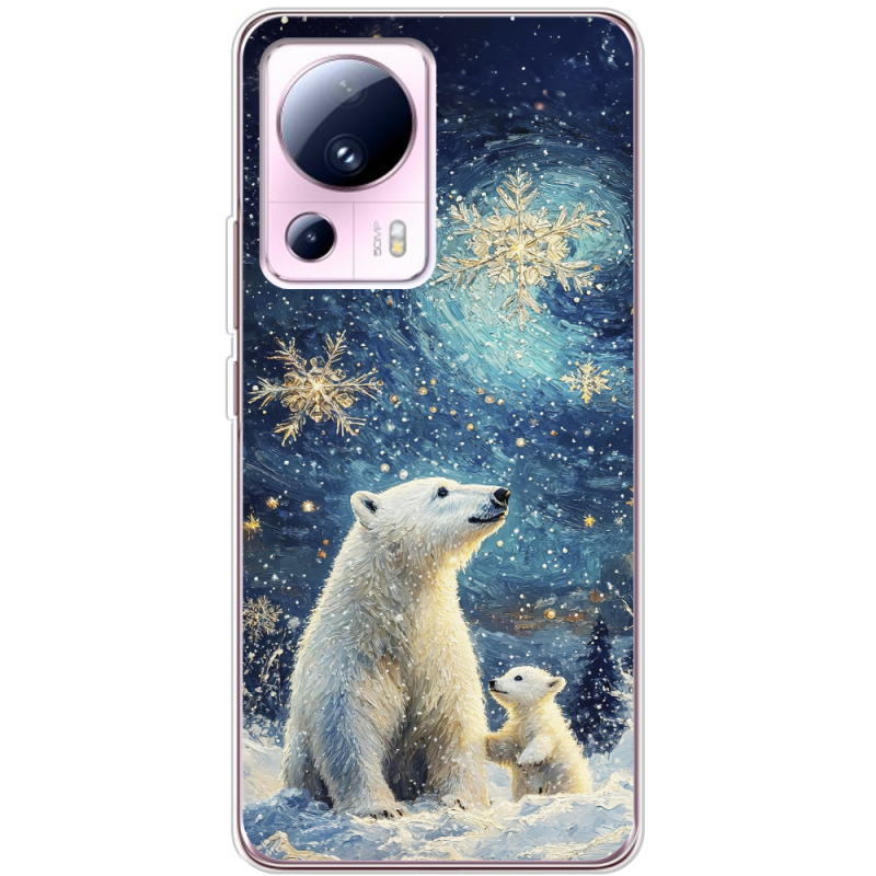 Чехол BoxFace Xiaomi 13 Lite Північні ведмеді