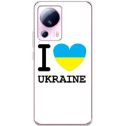 Чехол BoxFace Xiaomi 13 Lite I love Ukraine