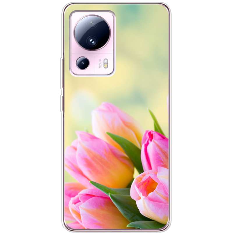 Чехол BoxFace Xiaomi 13 Lite Bouquet of Tulips