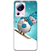 Чехол BoxFace Xiaomi 13 Lite Skier Snowman