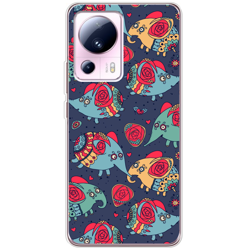 Чехол BoxFace Xiaomi 13 Lite Flying Elephants