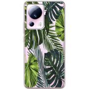 Прозрачный чехол BoxFace Xiaomi 13 Lite Palm Tree