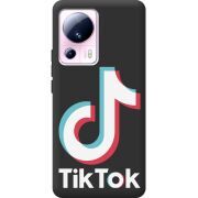 Черный чехол BoxFace Xiaomi 13 Lite Tik Tok