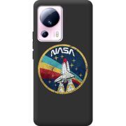 Черный чехол BoxFace Xiaomi 13 Lite NASA