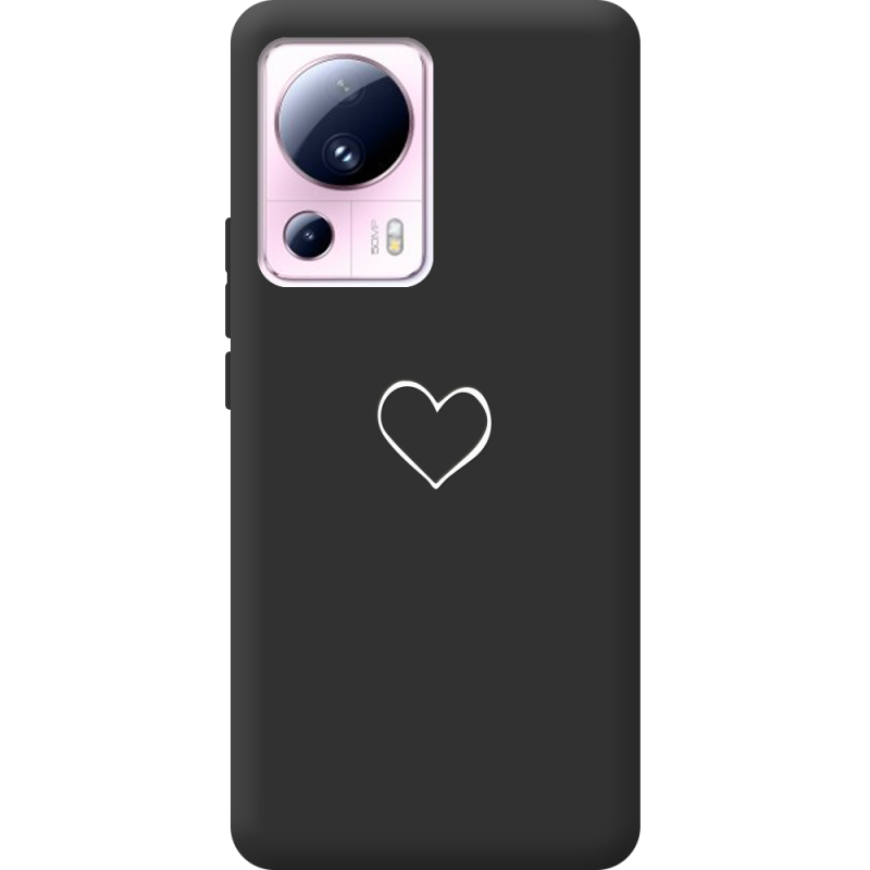 Черный чехол BoxFace Xiaomi 13 Lite My Heart