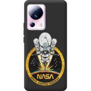 Черный чехол BoxFace Xiaomi 13 Lite NASA Spaceship