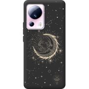 Черный чехол BoxFace Xiaomi 13 Lite Moon