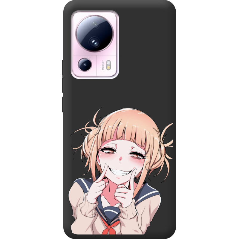 Черный чехол BoxFace Xiaomi 13 Lite Himiko Toga Smile