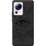 Черный чехол BoxFace Xiaomi 13 Lite Eye