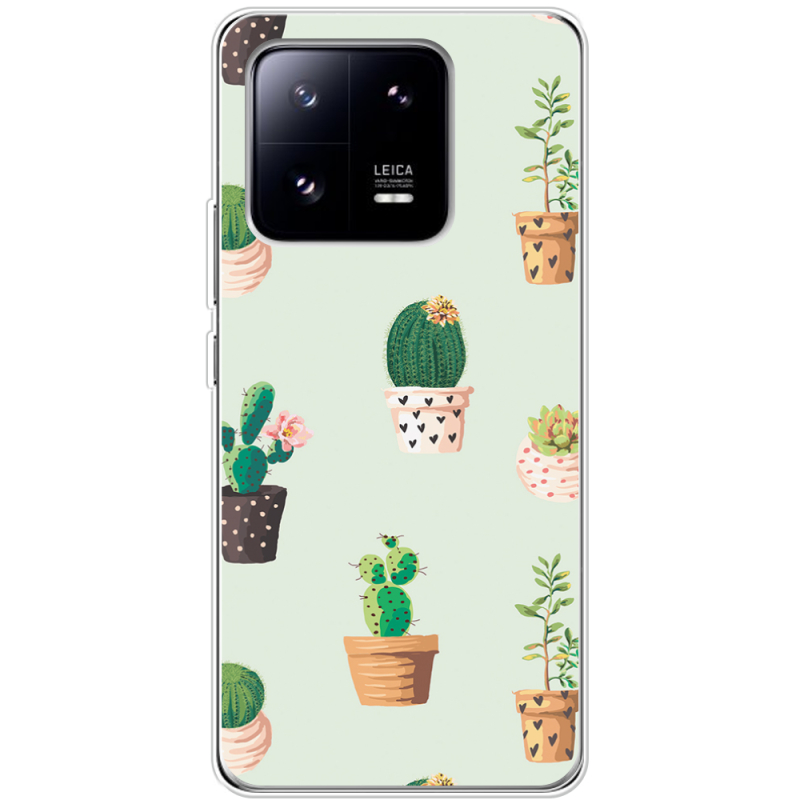 Чехол BoxFace Xiaomi 13 Pro L-green Cacti