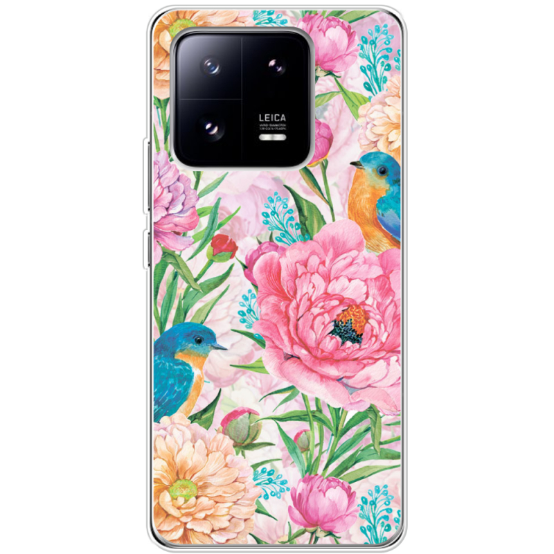 Чехол BoxFace Xiaomi 13 Pro Birds in Flowers