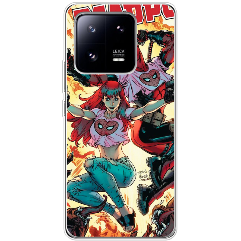 Чехол BoxFace Xiaomi 13 Pro Deadpool and Mary Jane