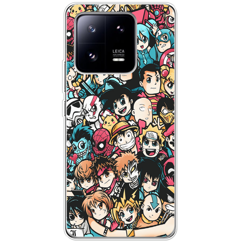 Чехол BoxFace Xiaomi 13 Pro Anime Stickers