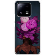 Чехол BoxFace Xiaomi 13 Pro Exquisite Purple Flowers