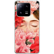 Чехол BoxFace Xiaomi 13 Pro Girl in Flowers