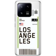 Прозрачный чехол BoxFace Xiaomi 13 Pro Ticket Los Angeles