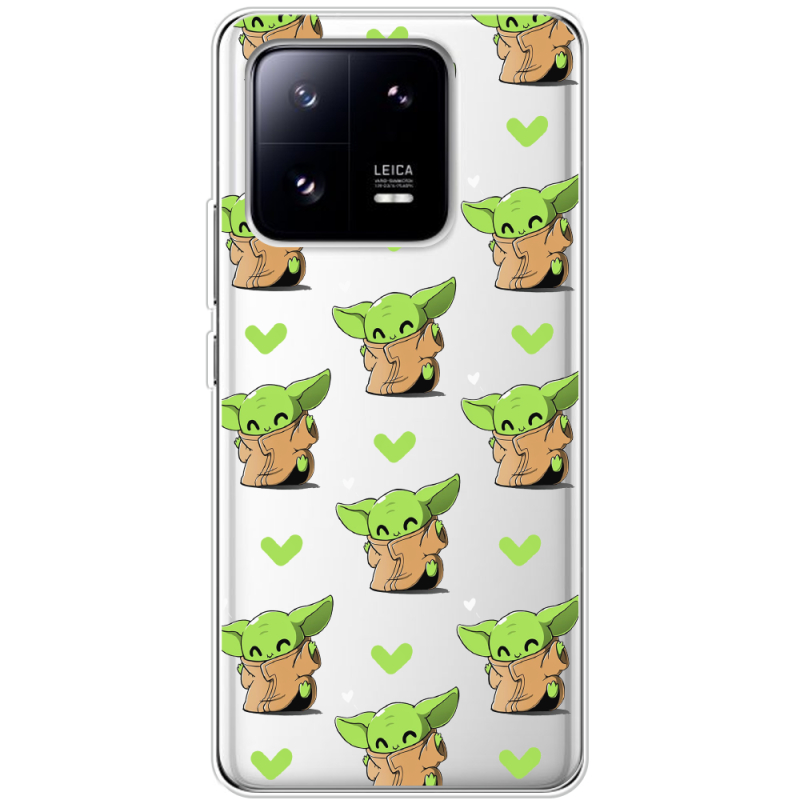 Прозрачный чехол BoxFace Xiaomi 13 Pro Pattern Baby Yoda