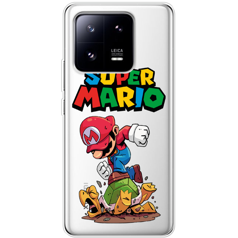Прозрачный чехол BoxFace Xiaomi 13 Pro Super Mario