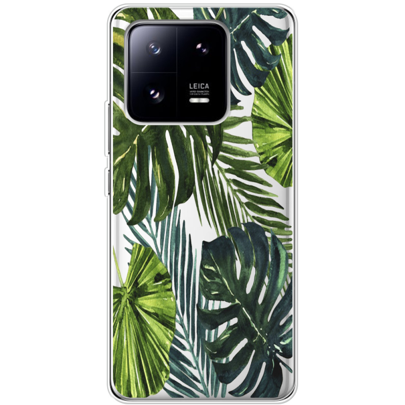 Прозрачный чехол BoxFace Xiaomi 13 Pro Palm Tree