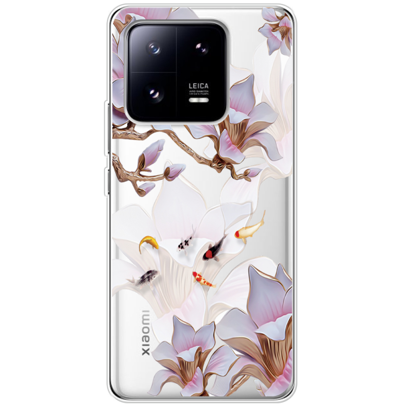 Прозрачный чехол BoxFace Xiaomi 13 Pro Chinese Magnolia