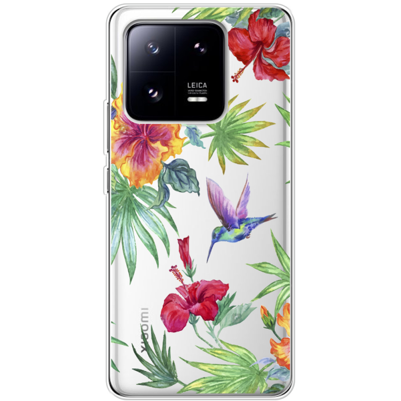 Прозрачный чехол BoxFace Xiaomi 13 Pro Tropical