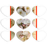 Магнитные фотопазлы Сердце 50 на 50 набор 9 штук 