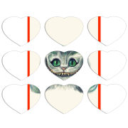 Магнитные фотопазлы Сердце 50 на 50 набор 9 штук 