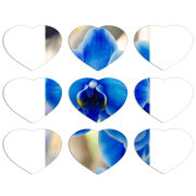 Магнитные фотопазлы Сердце 50 на 50 набор 9 штук 