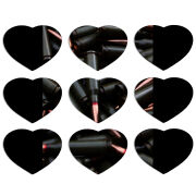 Магнитные фотопазлы Сердце 50 на 50 набор 9 штук 
