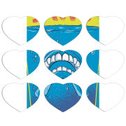 Магнитные фотопазлы Сердце 50 на 50 набор 9 штук Jaws