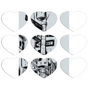 Магнитные фотопазлы Сердце 50 на 50 набор 9 штук 17 Street