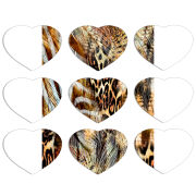 Магнитные фотопазлы Сердце 50 на 50 набор 9 штук 