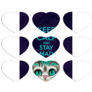 Магнитные фотопазлы Сердце 50 на 50 набор 9 штук Stay Mad