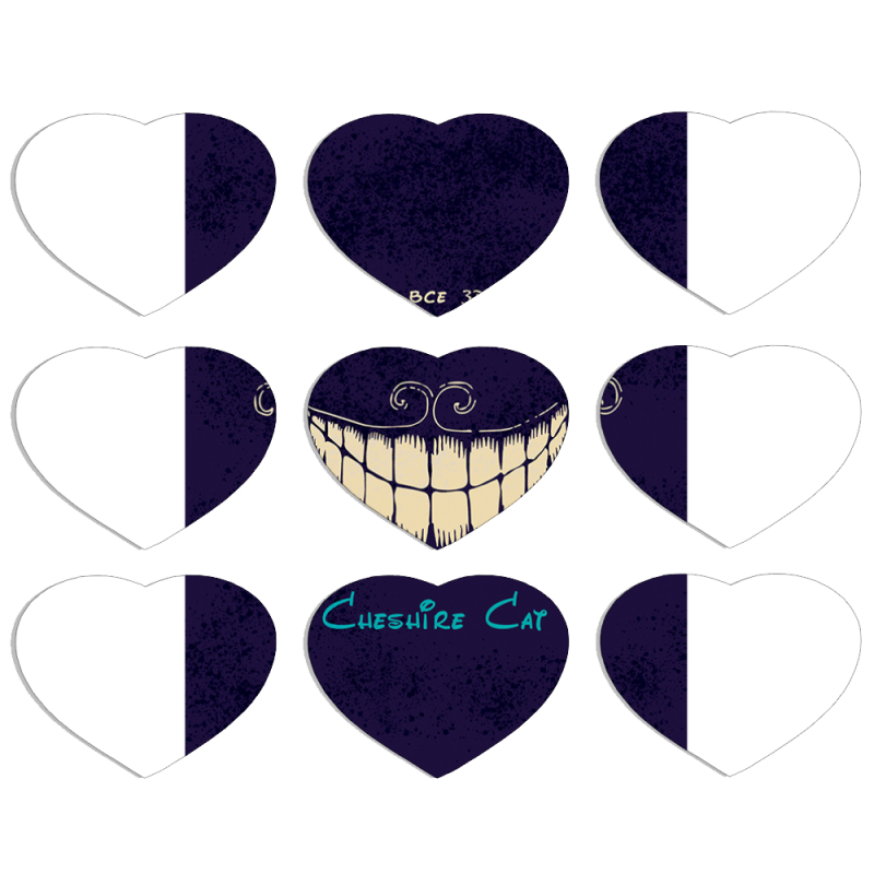 Магнитные фотопазлы Сердце 50 на 50 набор 9 штук Cheshire Cat