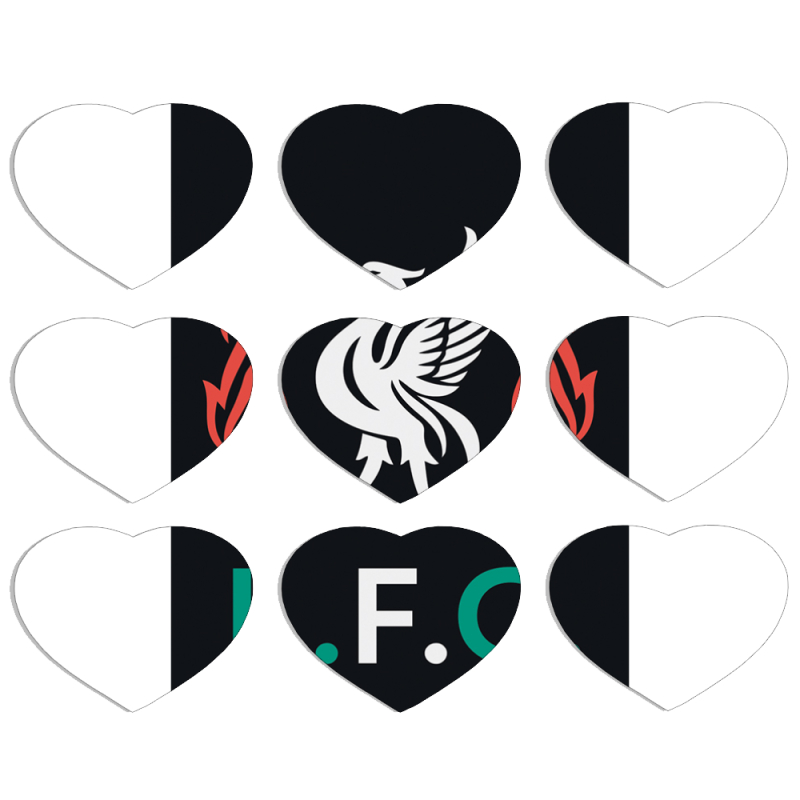 Магнитные фотопазлы Сердце 50 на 50 набор 9 штук L. F. C.